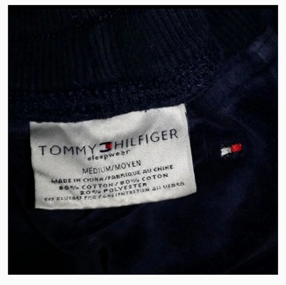 Tommy Hilfiger navy blue women's sleep wear pants - Picture 16 of 16